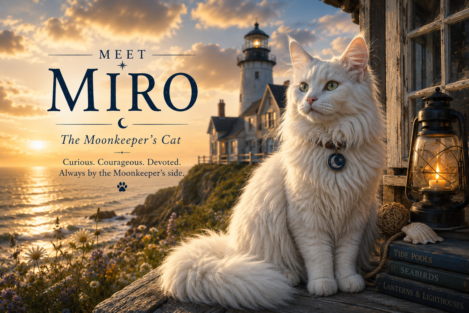 Miro from The Moonkeeper's Cat