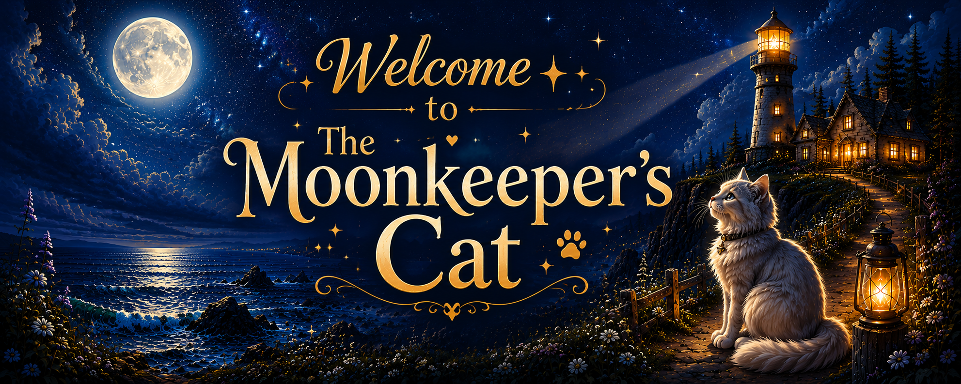 Welcome to the Moonkeeper's Cat